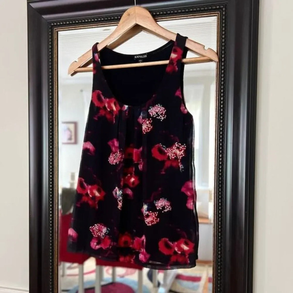 Express Sleeveless Top Size XS‎ Pink - Picture 1 of 6